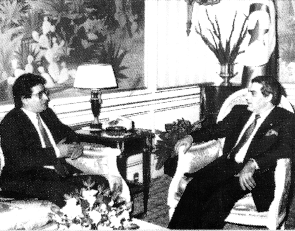 عثمان العمير في لقائه اليتيم مع بن علي في العام 1987