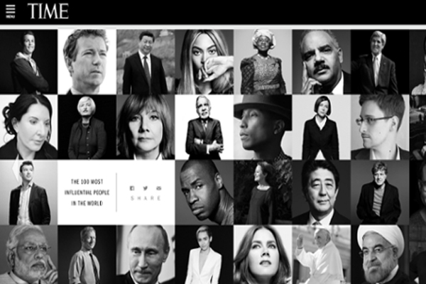 مجلة تايم تختار رونالدو ضمن أكثر 100 شخصية مؤثرة في العالم