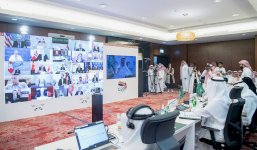 وزراء الطاقة في مجموعة العشرين خلال اجتماع بالفيديو يوم الجمعة - واس