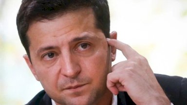 الرئيس الأوكراني فولوديمير زيلينسكي