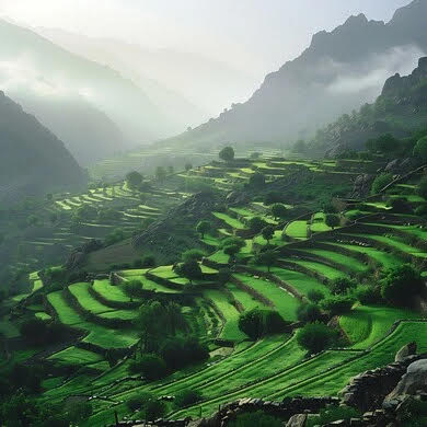 سفوح عسير تتألّق كوجهة سياحية واعدة، حيث تتلاقى الطبيعة الجبلية مع مشاريع التنمية الجديدة التي يعوّل عليها الصندوق لتغيير خريطة السياحة في المنطقة.