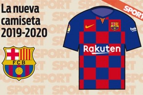 برشلونة يتخلى عن الخطوط في قميصه ويستبدلها بالمربعات