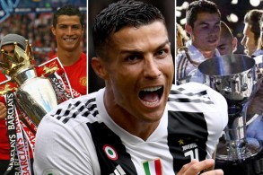 رونالدو أول لاعب في التاريخ يتوج بثلاثة دوريات أوروبية كبرى