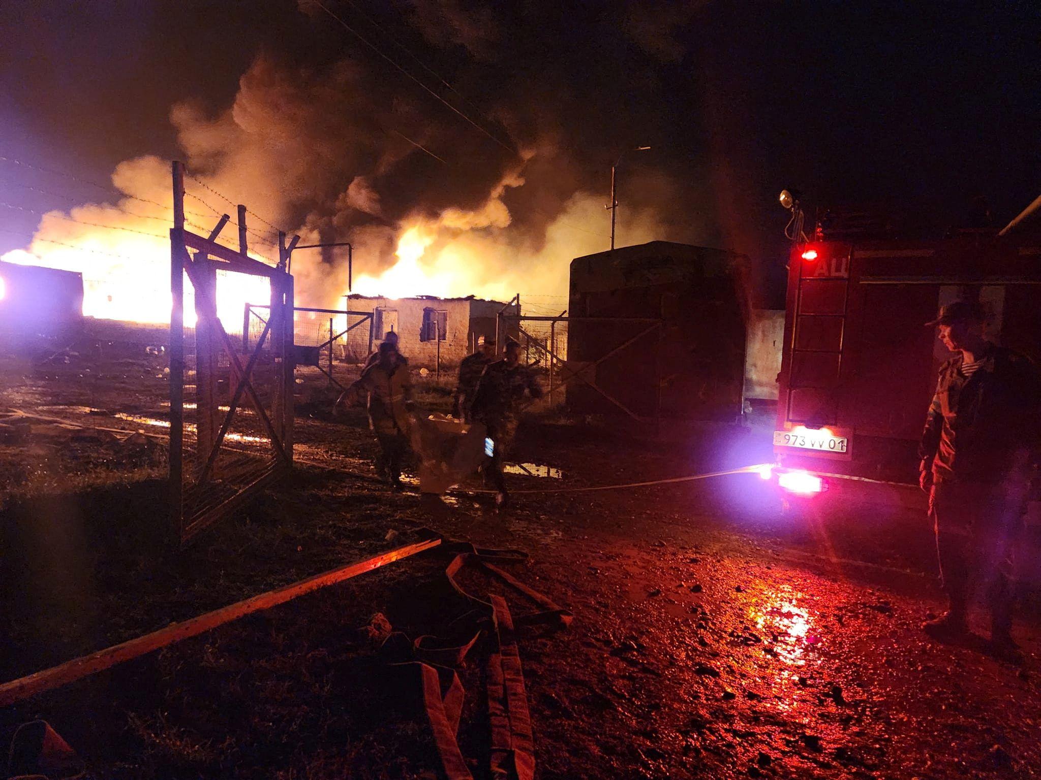 انفجار في مستودع للوقود يقتل العشرات في ناغورنو كاراباخ مع تضاعف عدد اللاجئين الأرمن