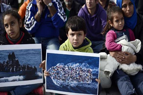 حوالى 28 ألف سوري دخلوا اليونان بشكل غير شرعي منذ أول العام