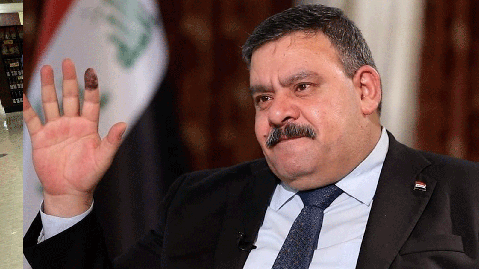 مهند نعيم مستشار الامن الانتخابي لرئيس الوزراء العراقي (وكالات عراقية)