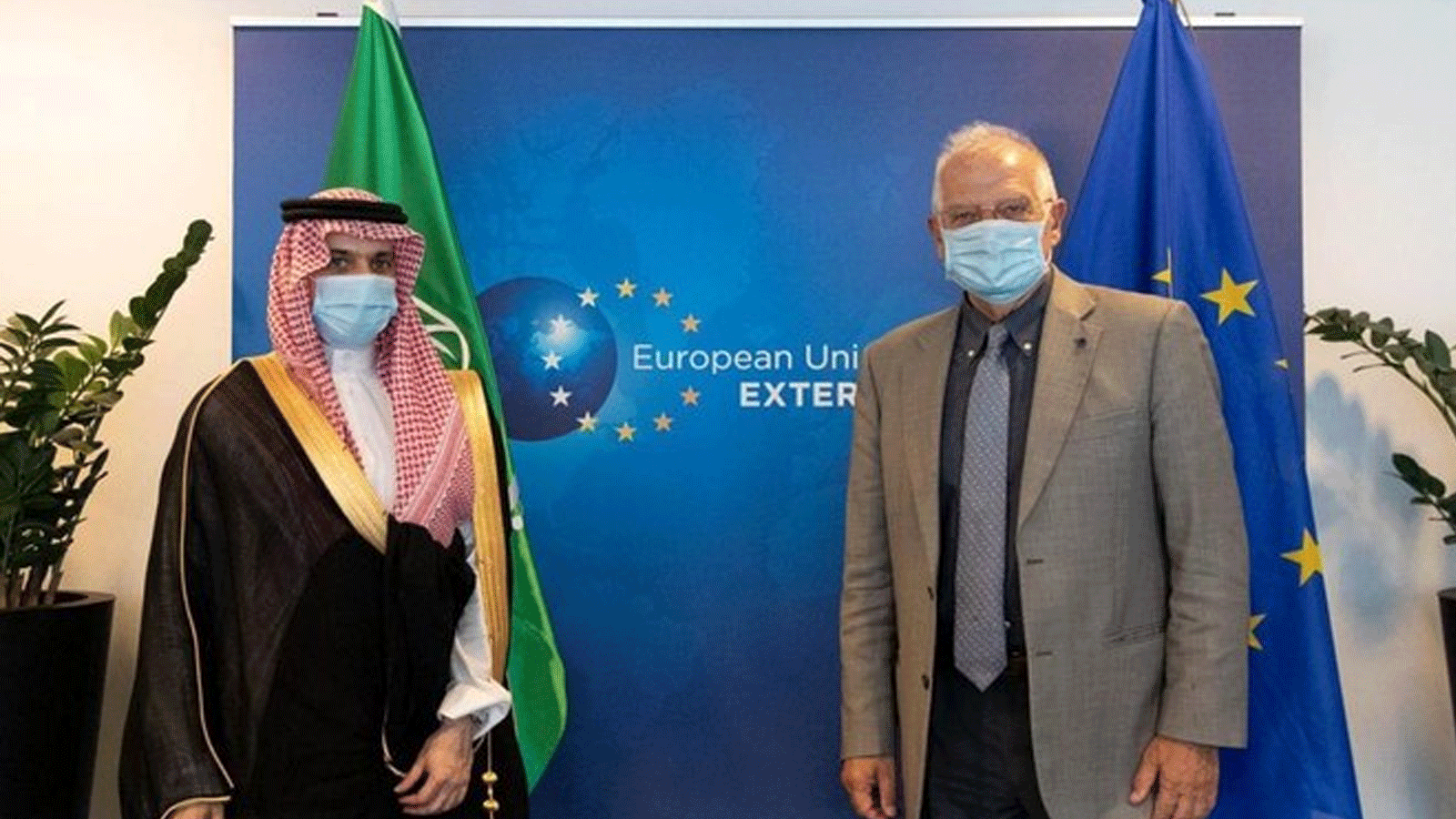 السعودية نيوز |  وزير الخارجية السعودي يلتقي الممثل السامي للاتحاد الأوروبي 