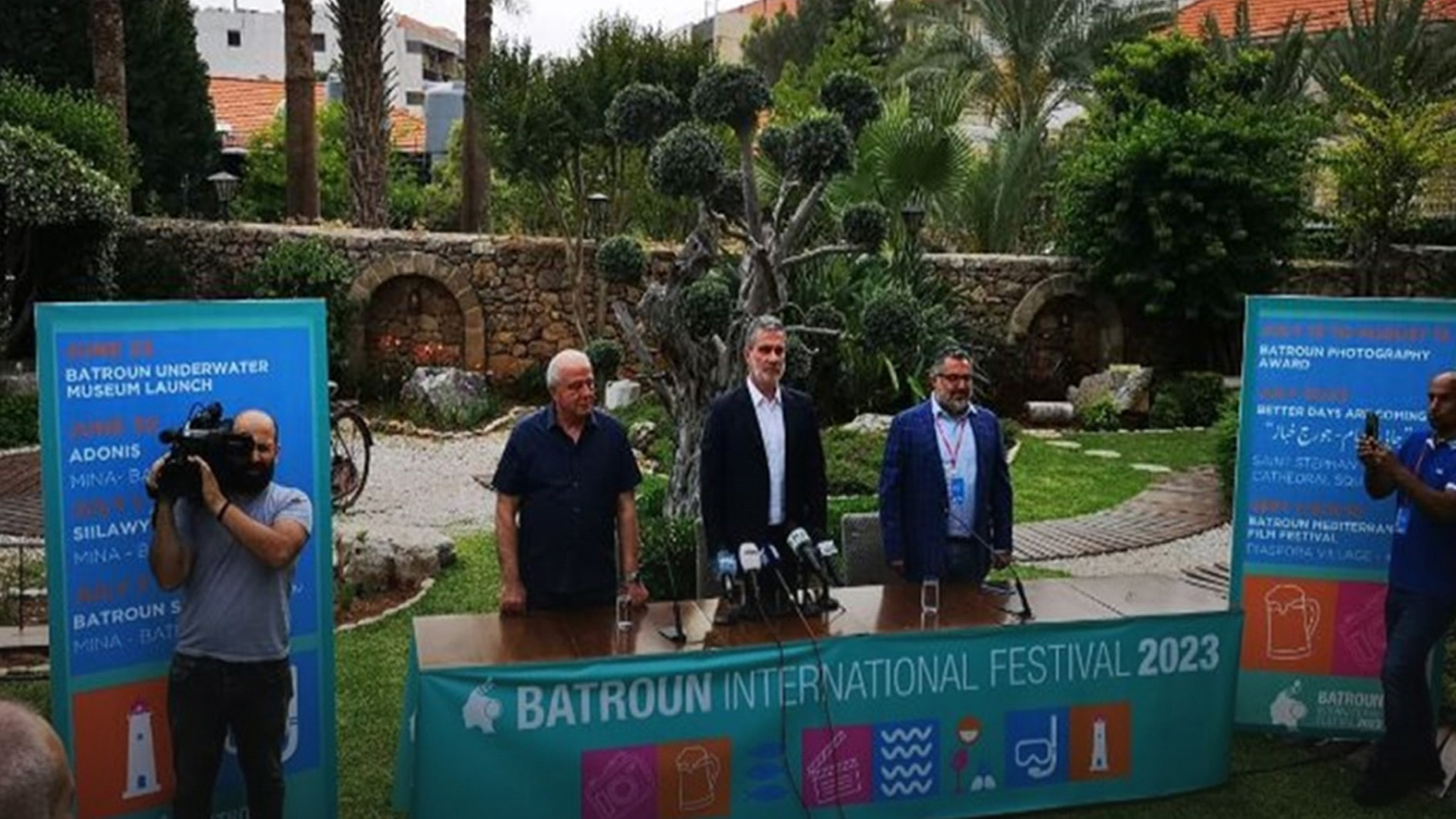 وزير السياحة اللبناني وليد نصار لإيلاف: برنامج مهرجانات البترون لصيف 2023 مميز وحافل