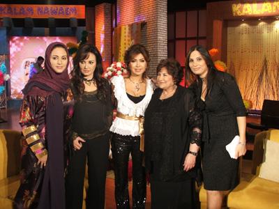 الزغبي تتوسط مقدمات البرنامج الاربع