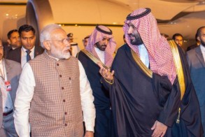 الأمير محمد بن سلمان يصل إلى الهند