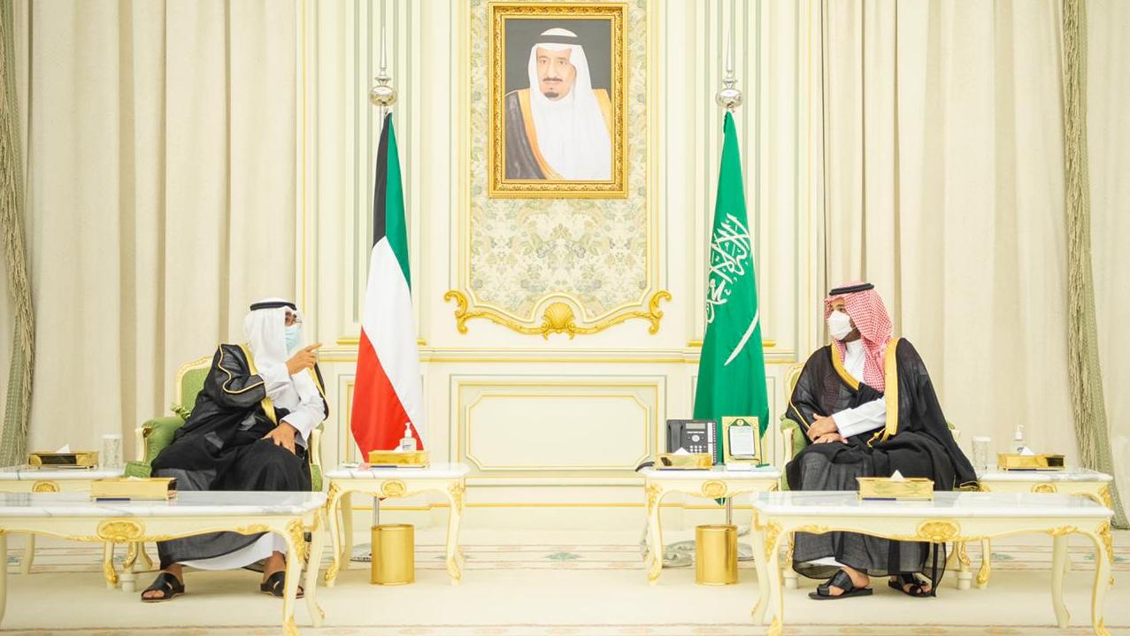 السعودية نيوز |  ولي العهد السعودي يستقبل ولي العهد الكويتي في الرياض 