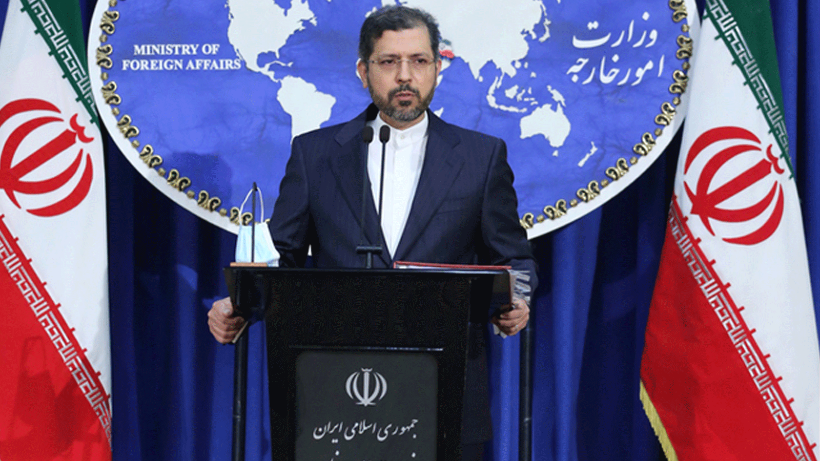 صورة للمتحدث باسم الخارجية الإيرانية نشرتها الصفحة الرسمية للوزارة على 