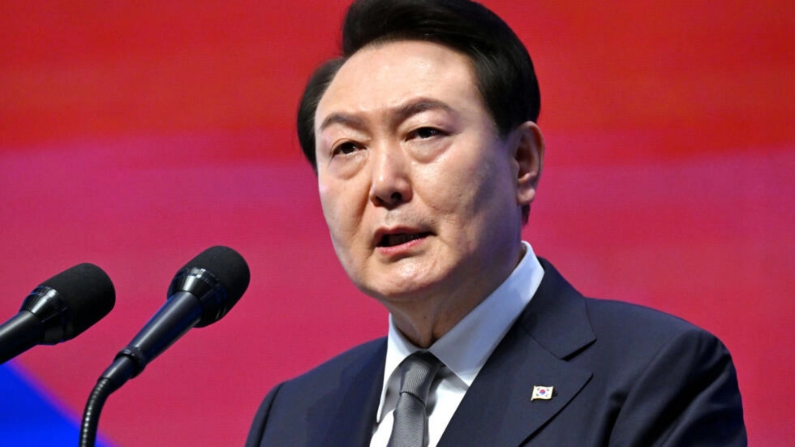 الرئيس الكوري الجنوبي يون سوك يول في الأول من أبريل 2023