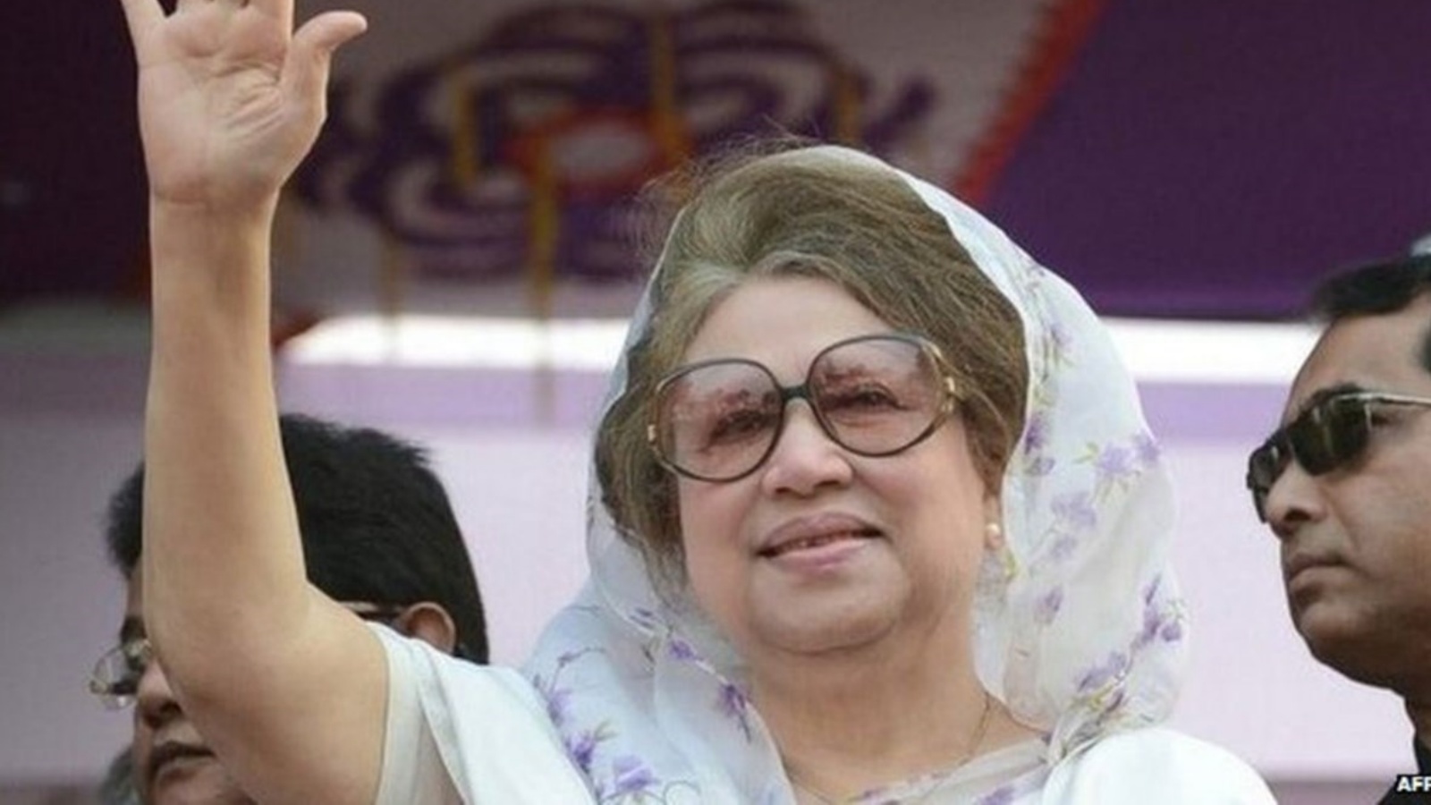 خالدة ضياء، زعيمة المعارضة ورئيسة الوزراء السابقة لمرتين في بنغلاديش