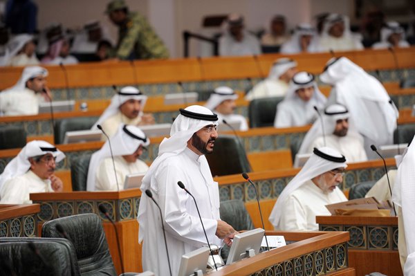 صورة عامة لجلسة مجلس الأمة الكويتي - خاص إيلاف