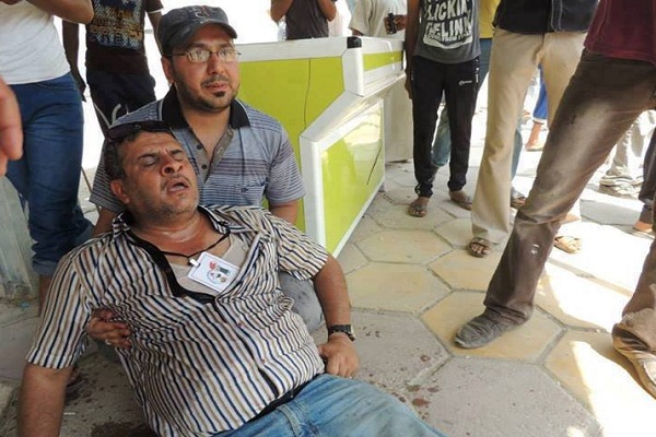 صحافي عراقي تعرض لاعتداء من القوات الامنية