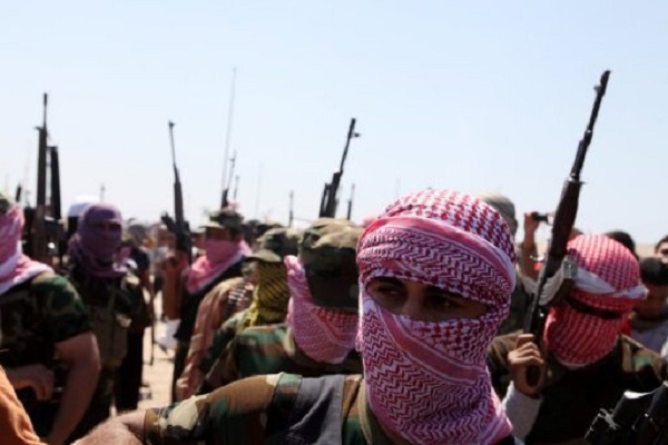 مسلحون معارضون للحكومة العراقية في الرمادي