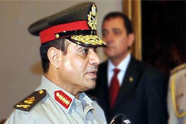 عبد الفتاح السيسي وزير الدفاع المصري