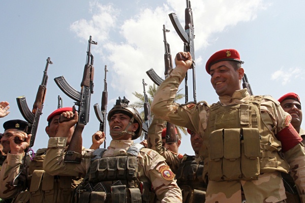 عناصر من القوات العراقية