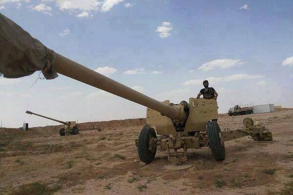 مدفعية بعيدة المدى سيطر عليها مقاتلو داعش في الموصل