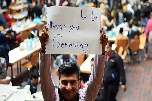شكر اللاجئين لألمانيا 