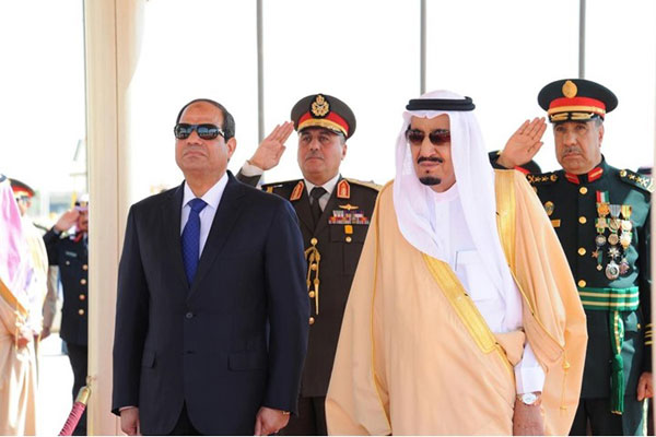 الملك سلمان والرئيس السيسي ـ صورة أرشيفية