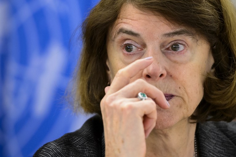 ماري ماكغوان رئيسة لجنة التحقيق في الانتهاكات التي وقعت أثناء الصراع في غزة