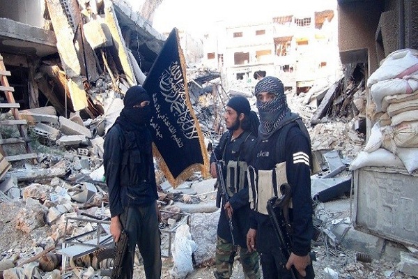 عناصر من جبهة النصرة في ادلب