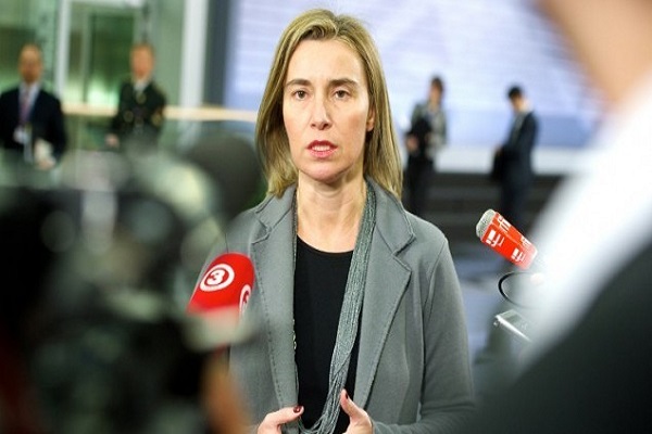 فيديريكا موغيريني وزيرة الخارجية الاوروبية 