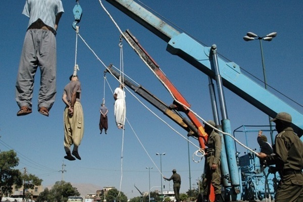 جانب من عمليات الإعدام في إيران