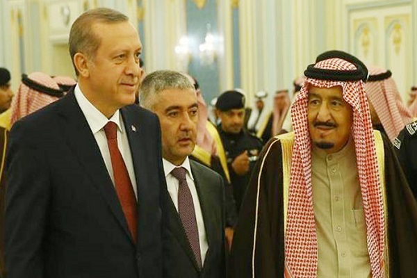 اردوغان حادث الملك سلمان حول قضايا مهمة 