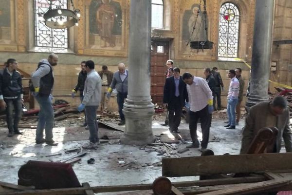 داعش أعلن مسؤوليته عن تفجير الكنيسة البطرسية