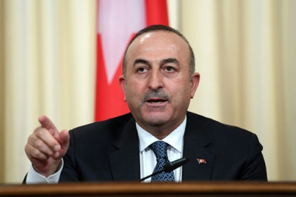  وزير الخارجية التركي مولود تشاوش اوغلو