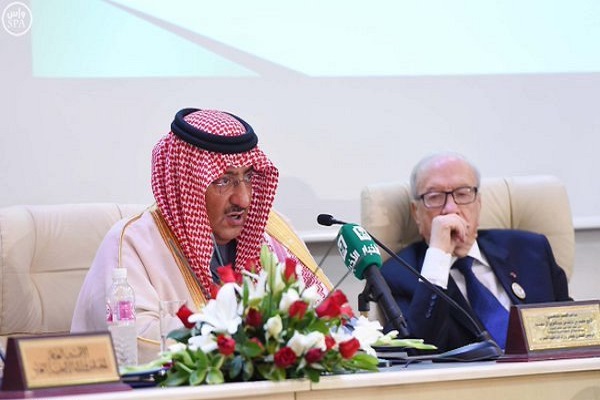 الأمير محمد بن نايف خلال اجتماع الدورة 33 لمجلس وزراء الداخلية العرب