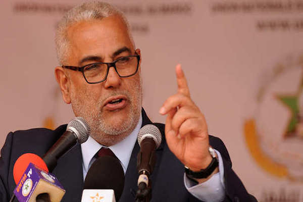 رئيس الحكومة المغربية عبد الإله ابن كيران