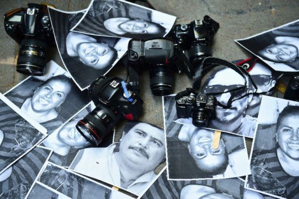 احتجاج في المكسيك على مقتل صحافيين