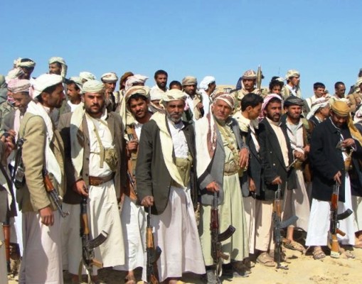 مقاتلون قبليون في اليمن