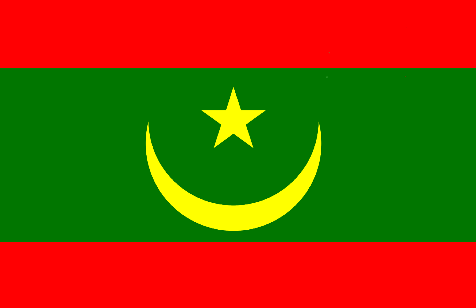 علم موريتانيا الجديد المثير للجدل يرفرف للمرة الأولى - إيلاف 