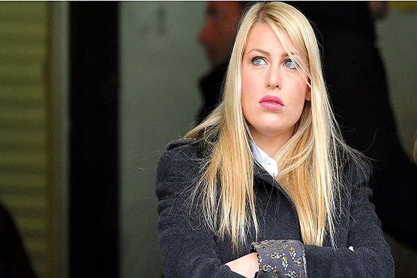 الإيطالية باربرا بيرلسكوني أبنة سيلفيو بيرلسكوني رئيس نادي ميلان الإيطالي