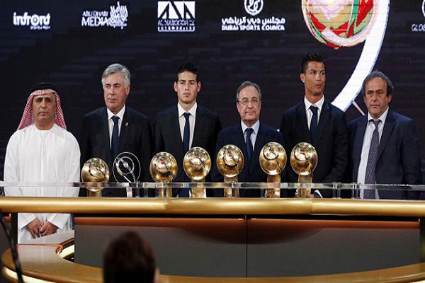 ريال مدريد يحصد حصة الأسد من الجوائز 