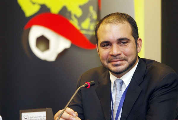 نائب رئيس الاتحاد الدولي (فيفا) الأمير علي بن الحسين