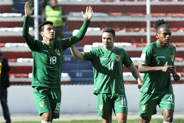 منتخب البوليفي يحقق فوزه الاول