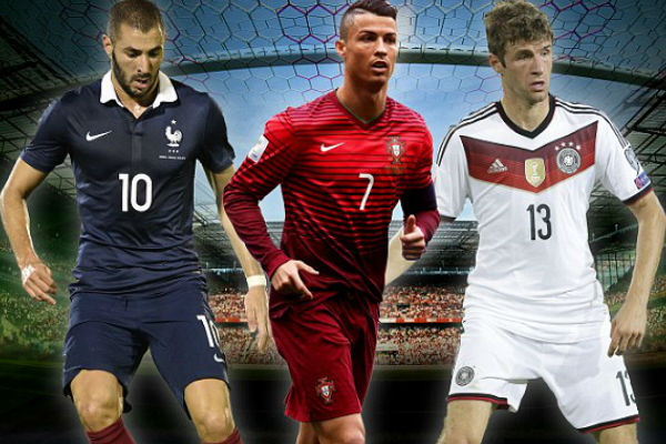 منتخبات فرنسا والبرتغال وألمانيا أبرز المستفيدين من قرعة يورو 2016