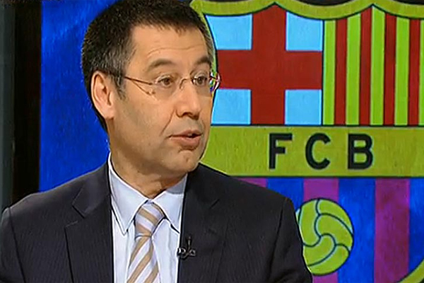 رئيس نادي برشلونة الإسباني، جوزيب ماريا بارتوميو