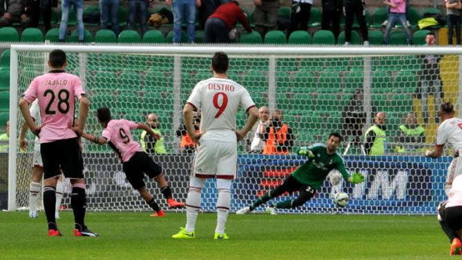 هدف ديبالا لم ينجح في منع سقوط باليرمو أمام ميلان