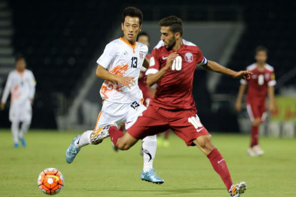 مباراة قطر وبوتان شهدت أكبر حصة من الأهداف في التصفيات المزدوجة
