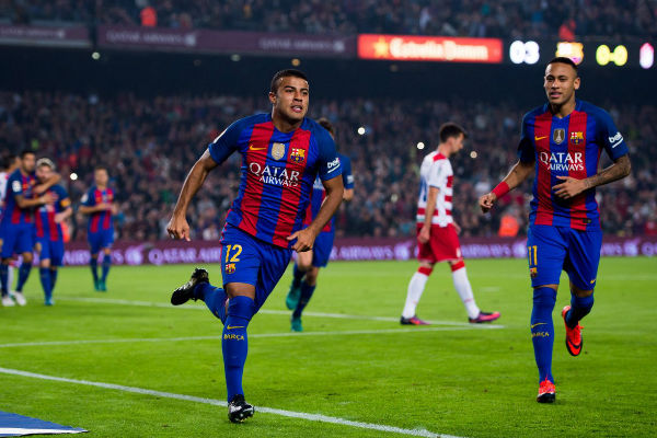 رافينيا أحرز هدف الانتصار لبرشلونة على غرناطة