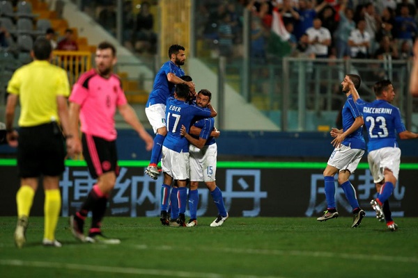 فوز هزيل لإيطاليا على أسكتلندا استعداداً لكأس أوروبا