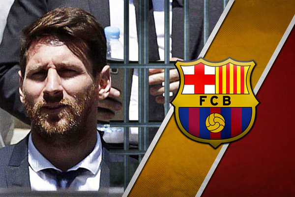 برشلونة يدافع عن ميسي بعد قرار سجنه لتهربه من الضرائب