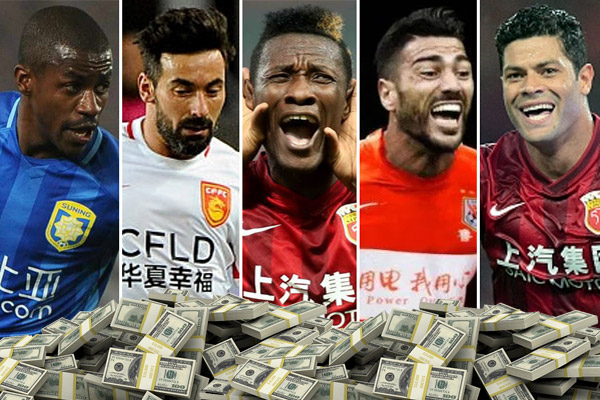 أندية الدوري الصيني جاد في منافسة الدوريات الأوروبية